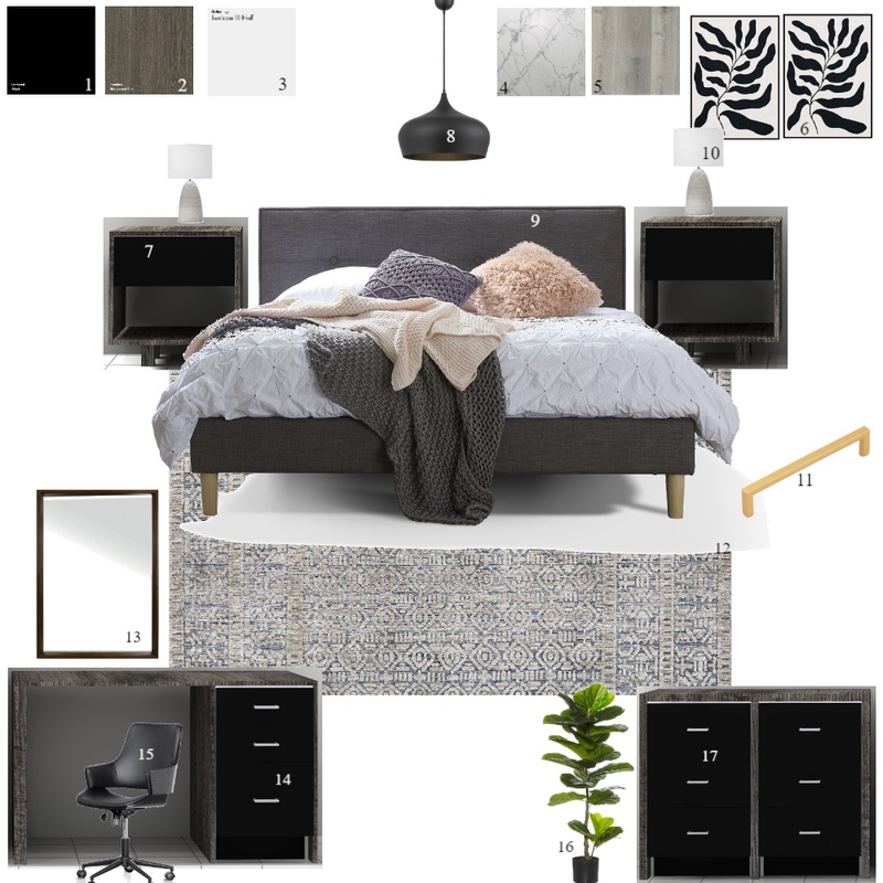 Bedroom 1 Mood Board by KD Designs on Style Sourcebook