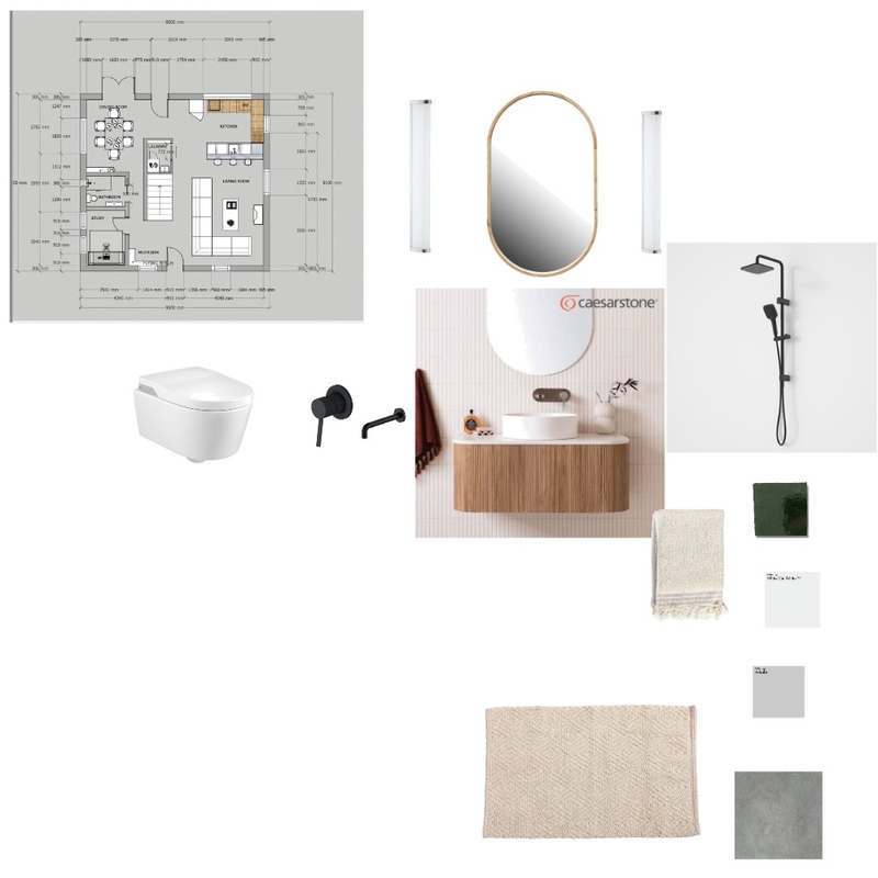 Assignment 9 Bathroom draft Mood Board by Delphin on Style Sourcebook