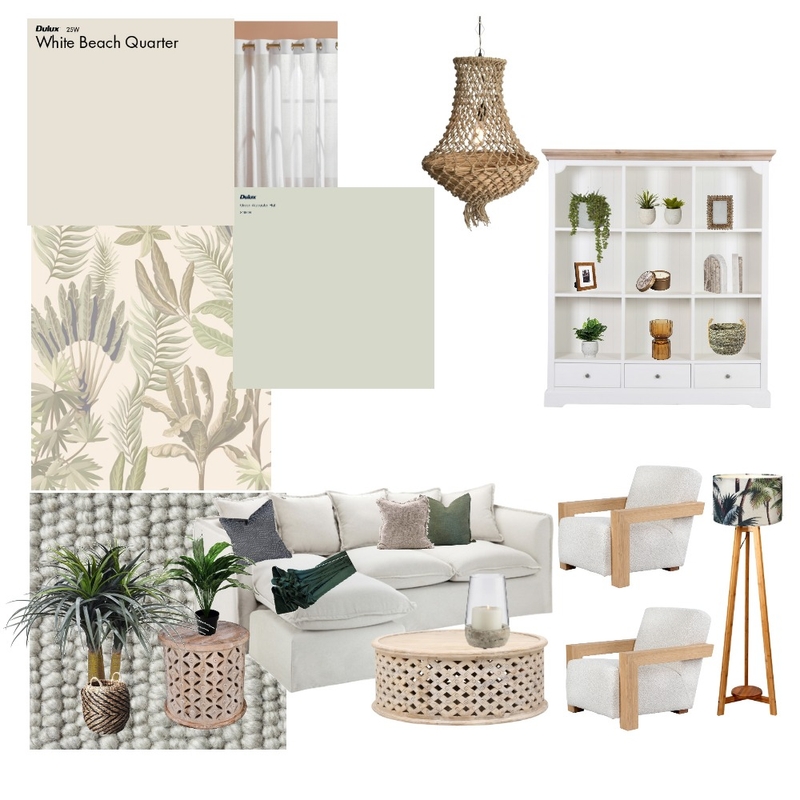 Relaxed Family Room Mood Board by Kylie Flower on Style Sourcebook