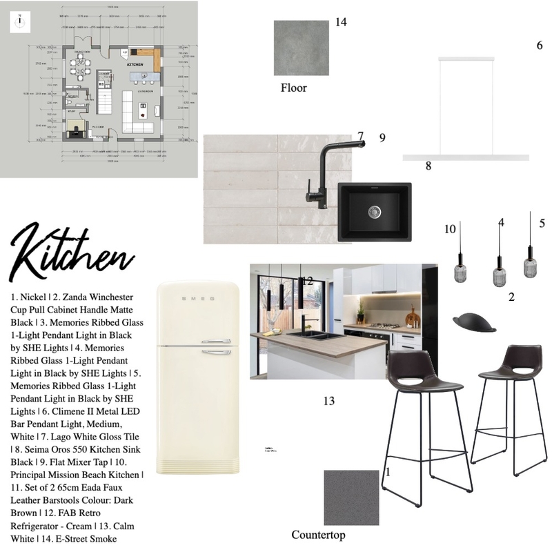 Assignment 9 Kitchen Mood Board by Delphin on Style Sourcebook