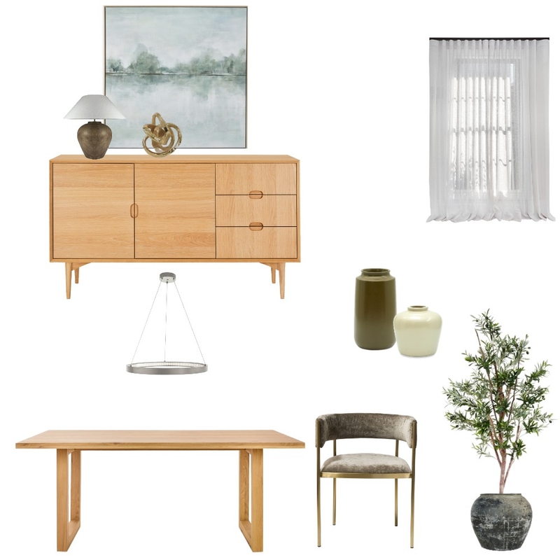 Dining Room Sample Board Mood Board by Nothando on Style Sourcebook