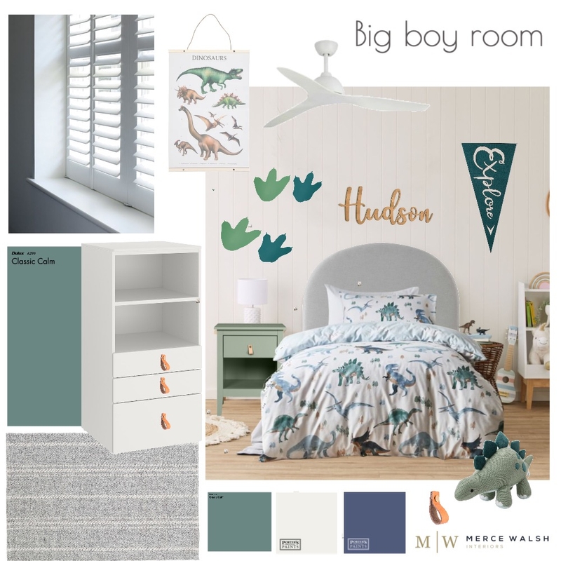 Big Boy room Mood Board by Merce Walsh Interiors on Style Sourcebook