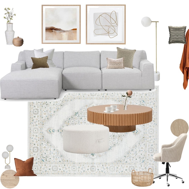 Rosie's Retreat Sample Board Mood Board by AJ Lawson Designs on Style Sourcebook