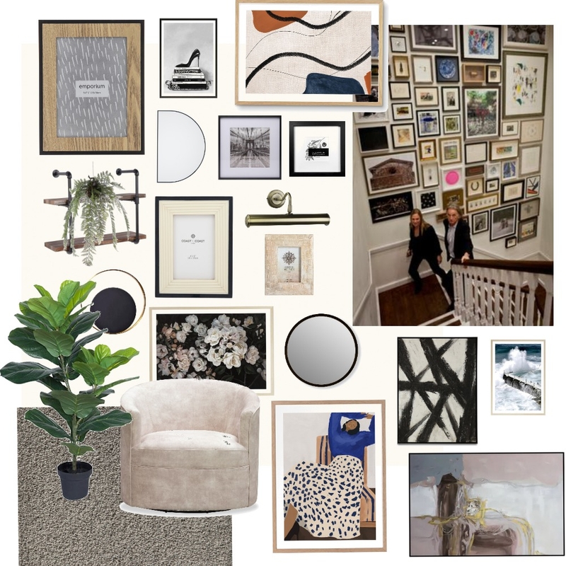 Maximalist Wall Decor Mood Board by Tabi on Style Sourcebook