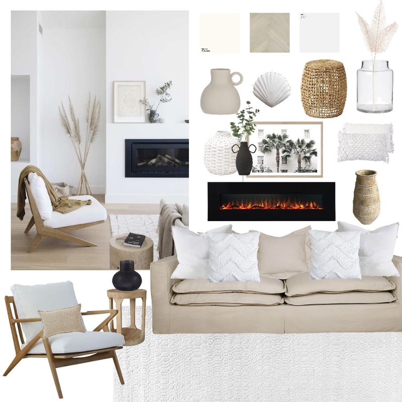 Modern Coastal Living Room -  Tags Mood Board by L0tj3 on Style Sourcebook