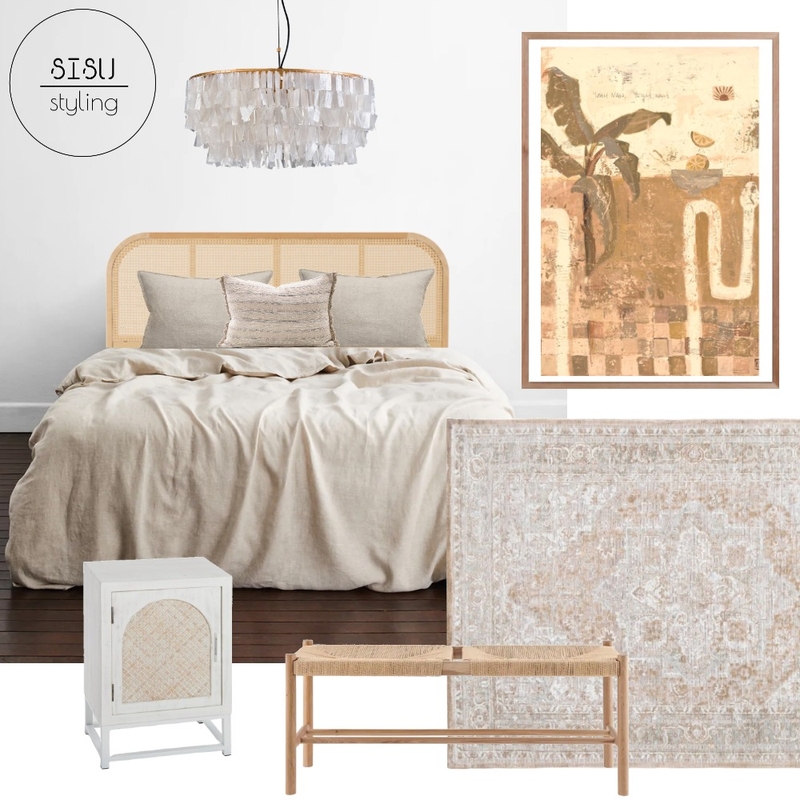 Earthy glam master bedroom Mood Board by Sisu Styling on Style Sourcebook