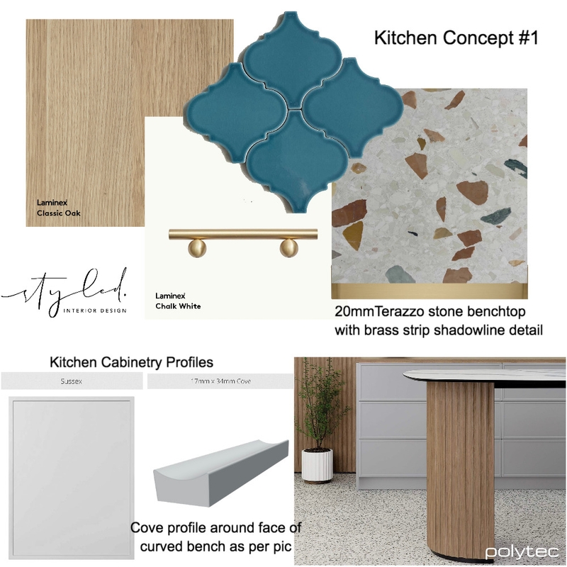 Leon Kitchen Concept #1 Mood Board by Styled Interior Design on Style Sourcebook