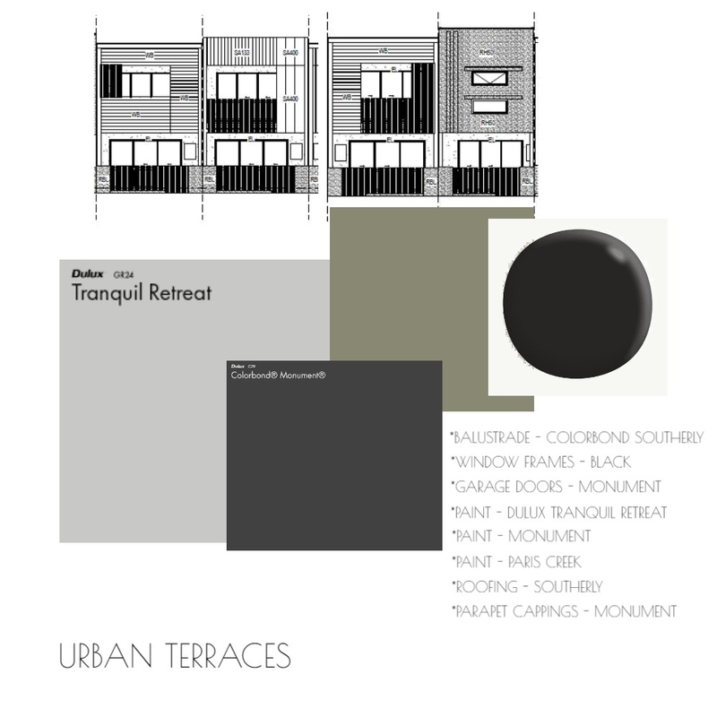 URBAN TERRACES Mood Board by Style to Space on Style Sourcebook