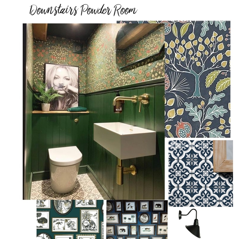 downstairs - Powder Room Mood Board by MichelleC on Style Sourcebook