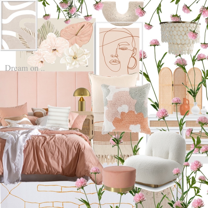 BEDROOM SPRING Mood Board by Style SALT on Style Sourcebook