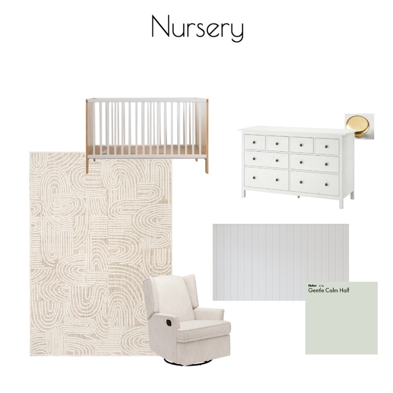 Nursery Mood Board by CourtenayBartolo on Style Sourcebook