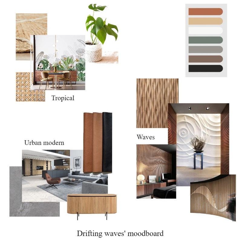 Drifting wave Mood Board by bangtranhai on Style Sourcebook