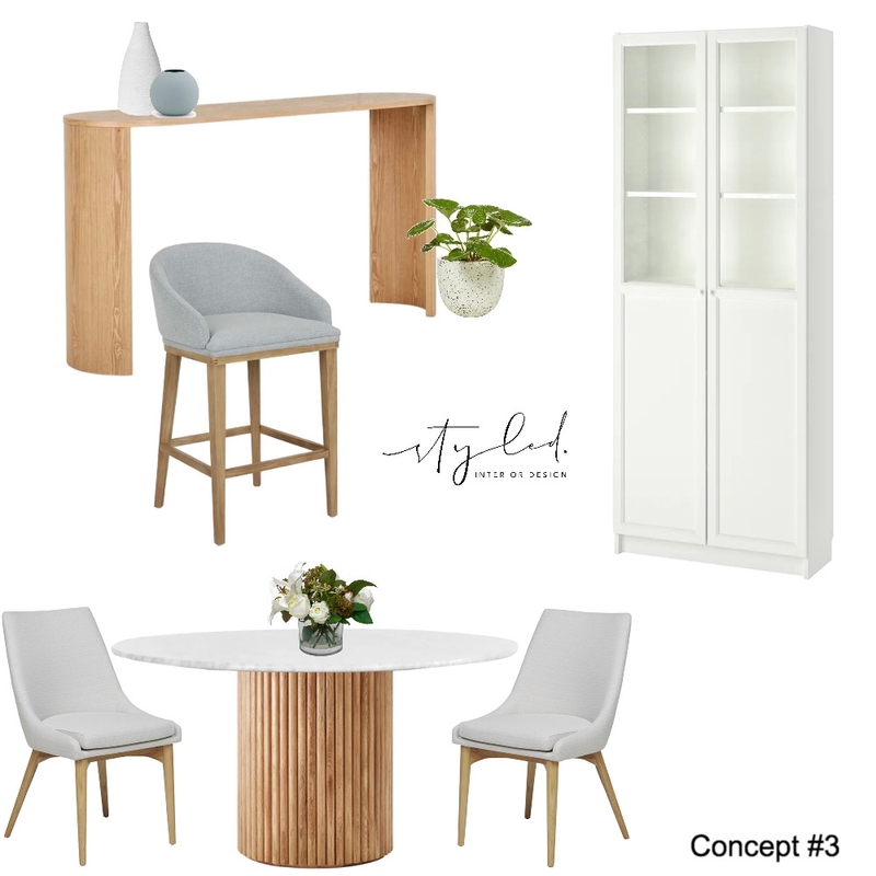 Mills Concept #3 Mood Board by Styled Interior Design on Style Sourcebook