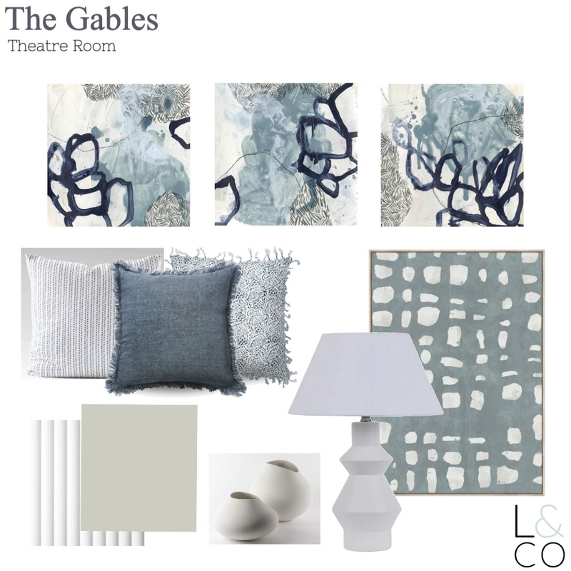 Bevnol Homes 'The Gables' Theatre Room Mood Board by Linden & Co Interiors on Style Sourcebook