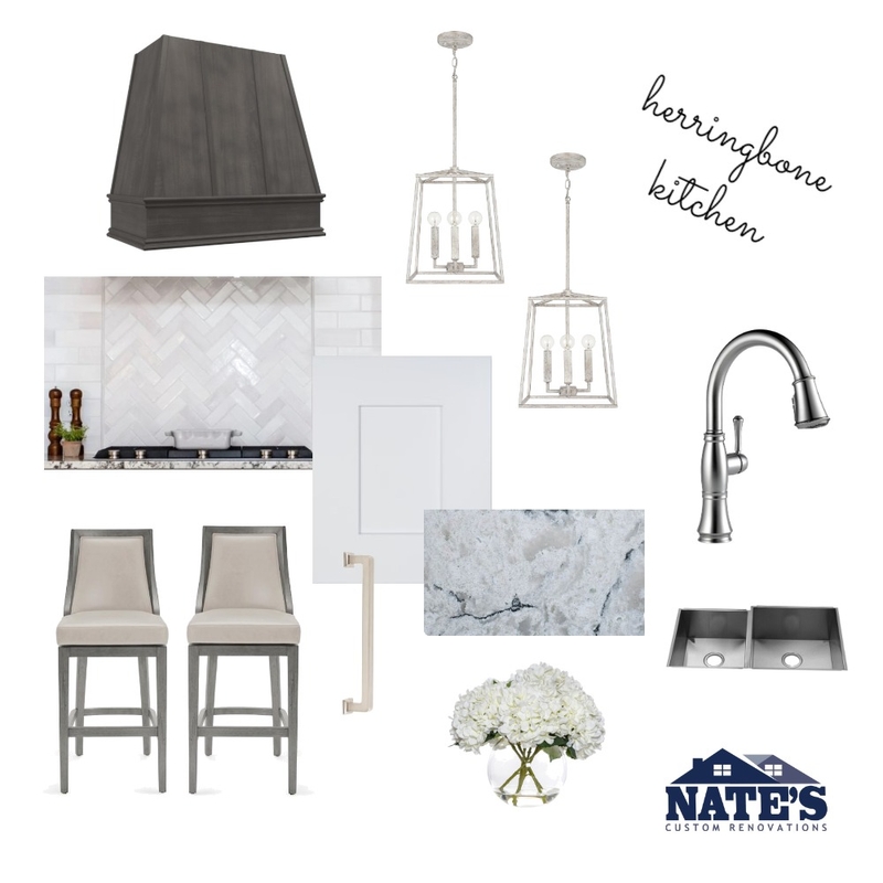 herringbone kitchen Mood Board by lincolnrenovations on Style Sourcebook