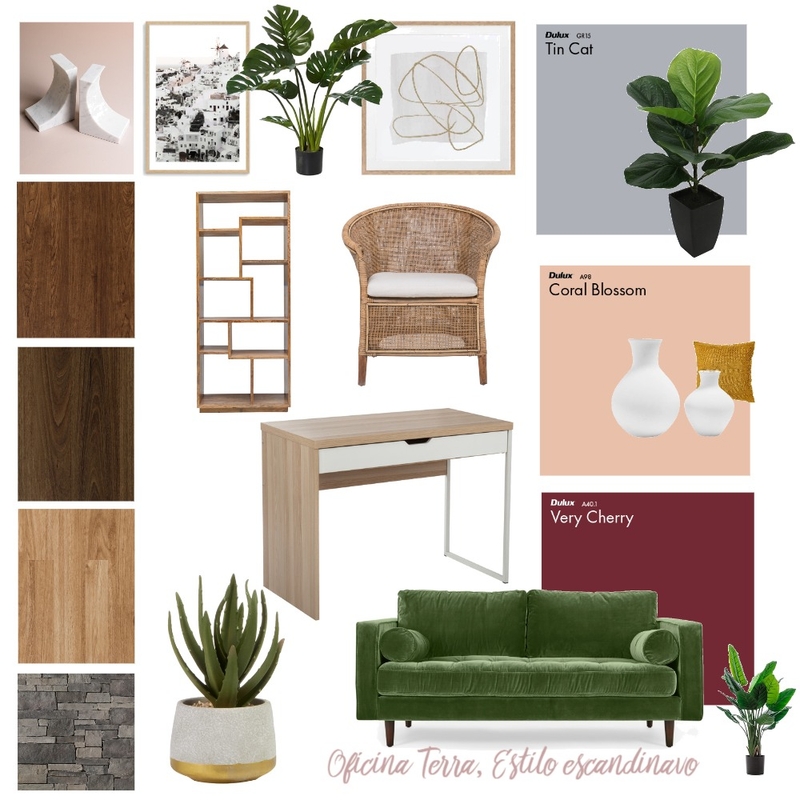 Oficina Terra Mood Board by Paula Lorío on Style Sourcebook