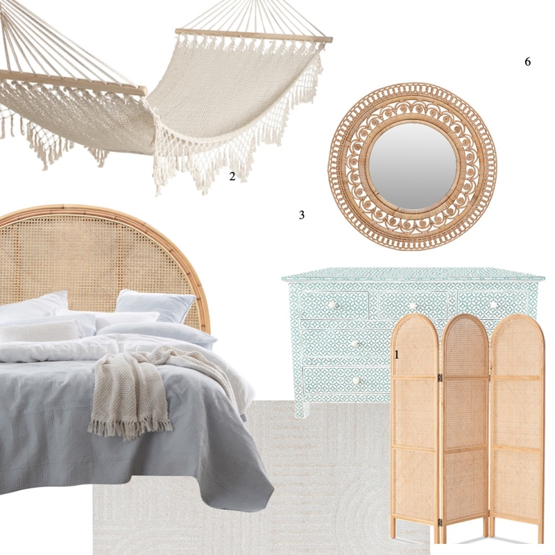 bedroom Mood Board by pattern arrangements on Style Sourcebook