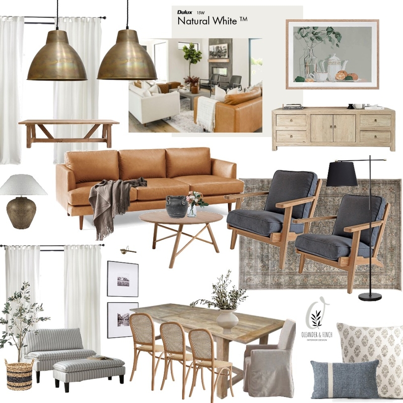 Fiona Mood Board by Oleander & Finch Interiors on Style Sourcebook