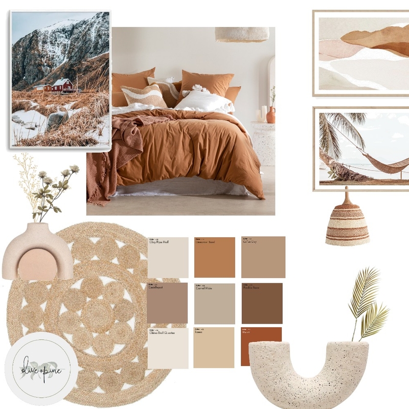 Sundried Mood Board by olive+pine on Style Sourcebook