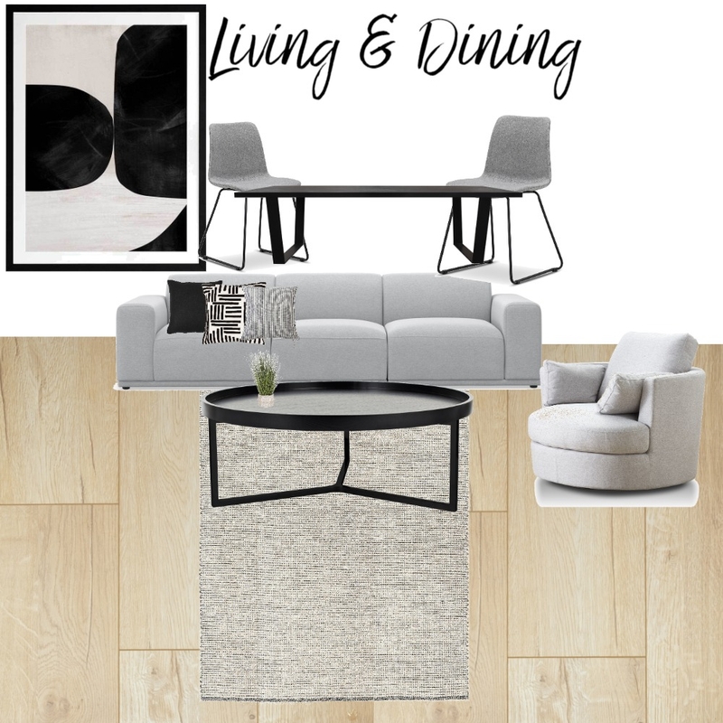 Living & Dining Mood Board by jaycdalli on Style Sourcebook