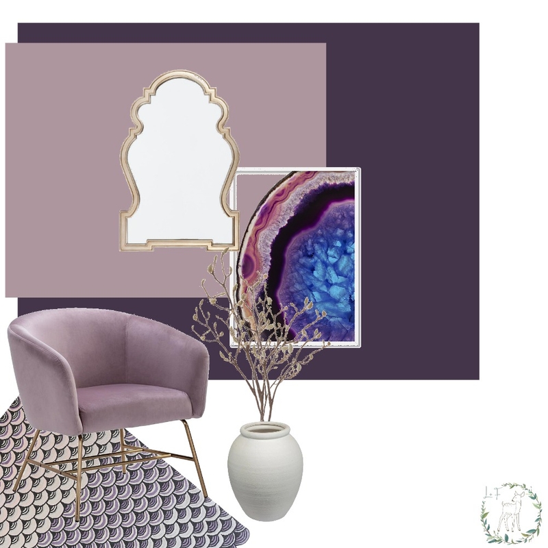 Purrrrrrrrple Mood Board by Laurel and Fawne on Style Sourcebook