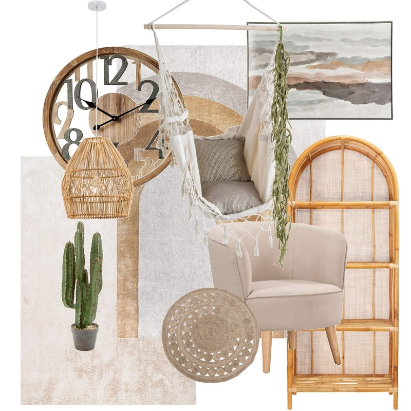 Scandinavian Rattan Mood Board by ⋒ isla designs ⋒ on Style Sourcebook