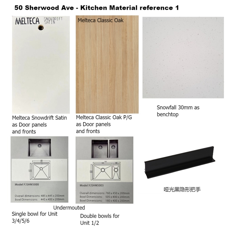 50 Sherwood Ave - Kitchen Material reference 1 Mood Board by Molly719 on Style Sourcebook