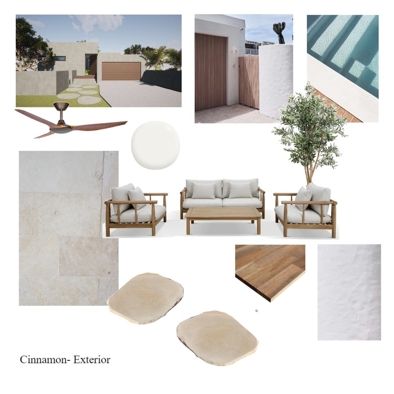 Cinnamon- Exterior Mood Board by Coco Interiors on Style Sourcebook