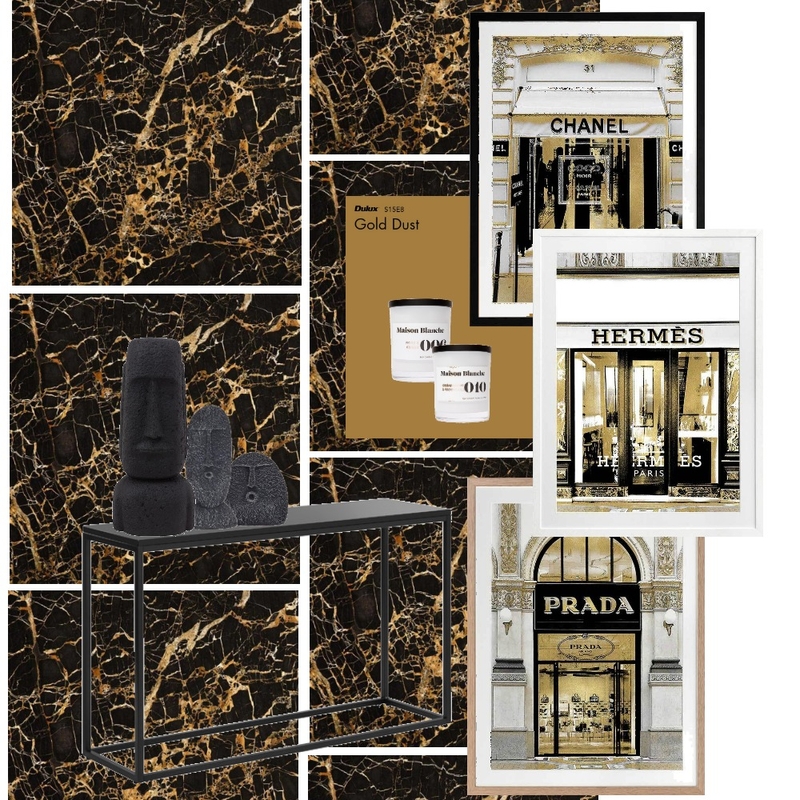 Gold Dust Mood Board by designer dodo on Style Sourcebook