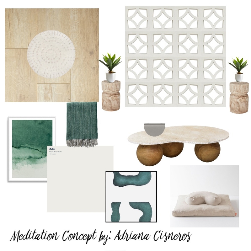 Meditation Room Mood Board by acisneros1 on Style Sourcebook