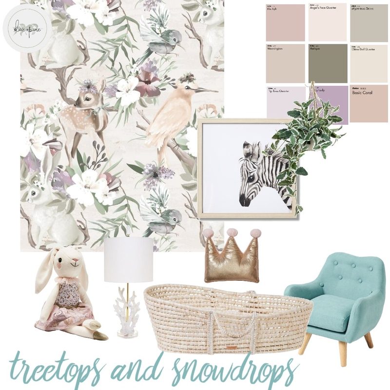 Evangeline Mood Board by olive+pine on Style Sourcebook