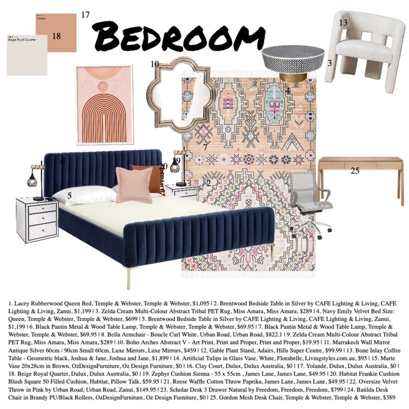 bedroom mod 10 Mood Board by Adalal65@bigpond.com on Style Sourcebook