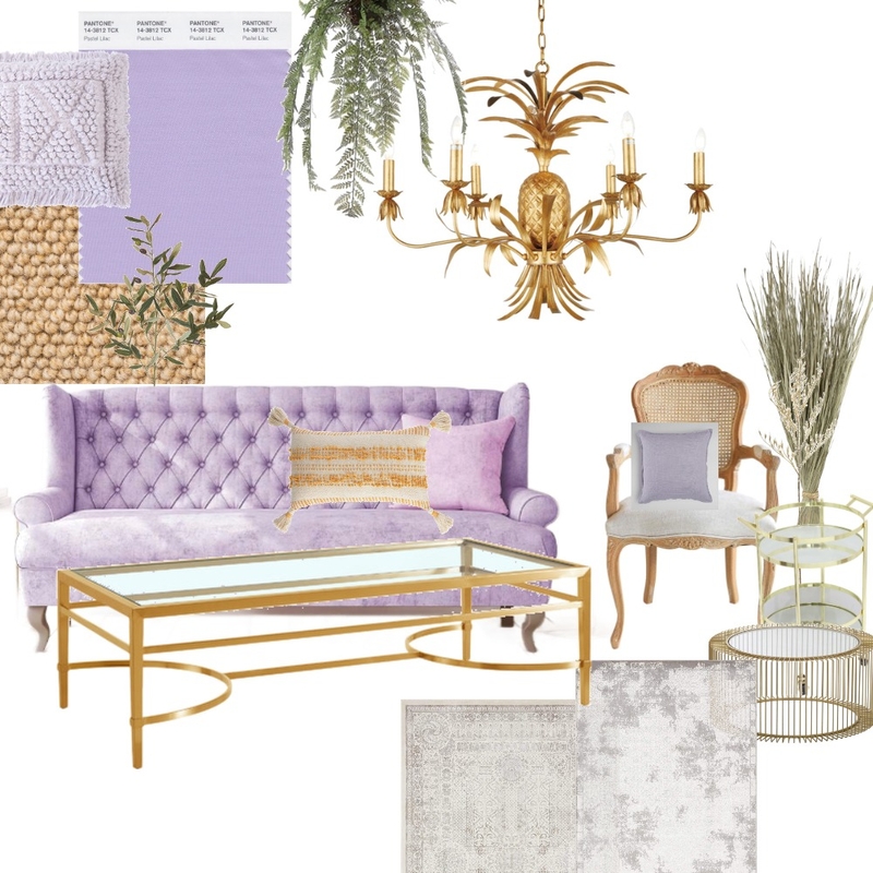 Lavender Beige Luxe Boho Mood Board by Moon Saikia on Style Sourcebook