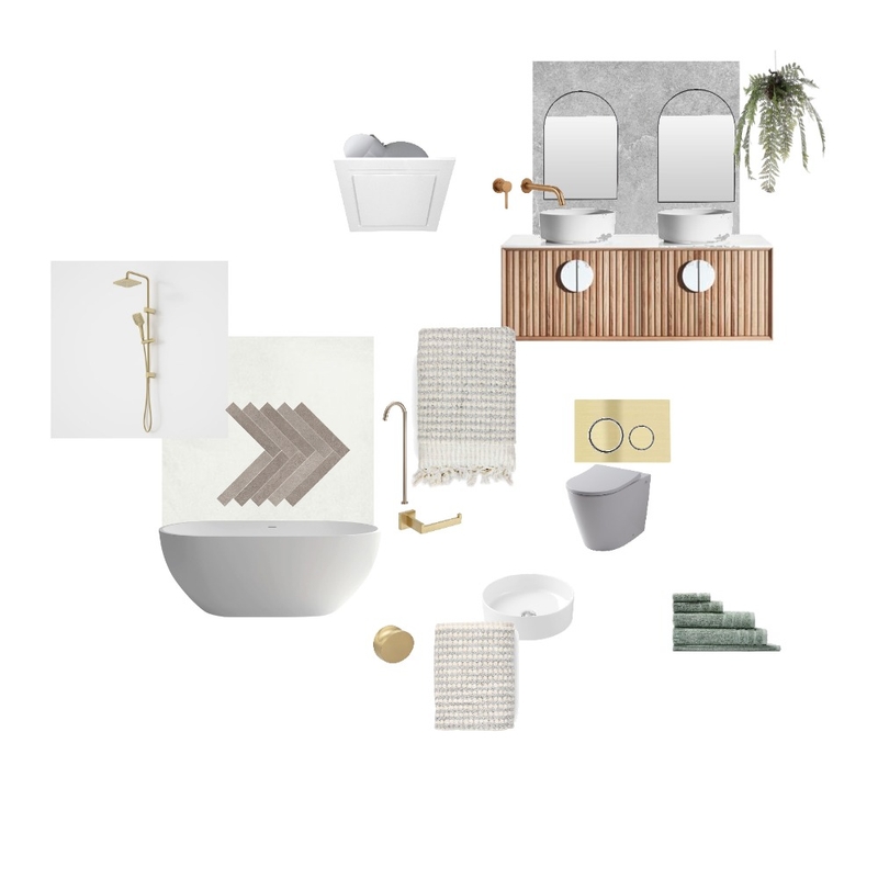 Interior Bathroom Mood Board by caitrinrnnn on Style Sourcebook