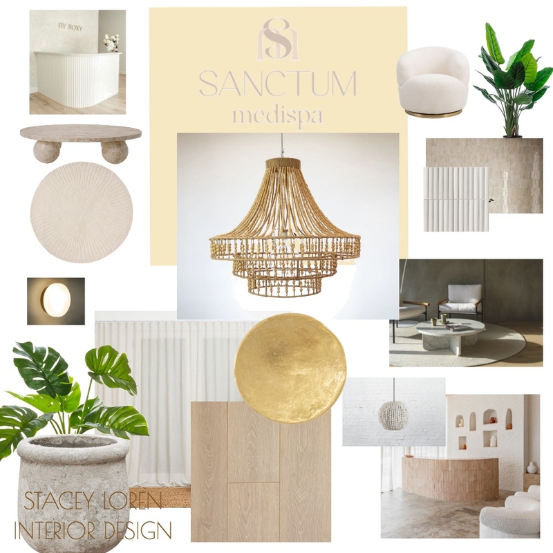 Sanctum Medi Spa Mood Board by staceyloveland on Style Sourcebook