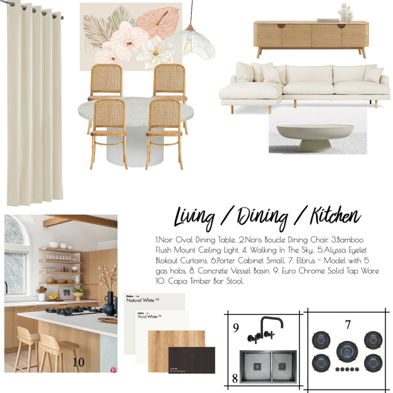 DINNING ROOM Module 10 Mood Board by Vianney on Style Sourcebook