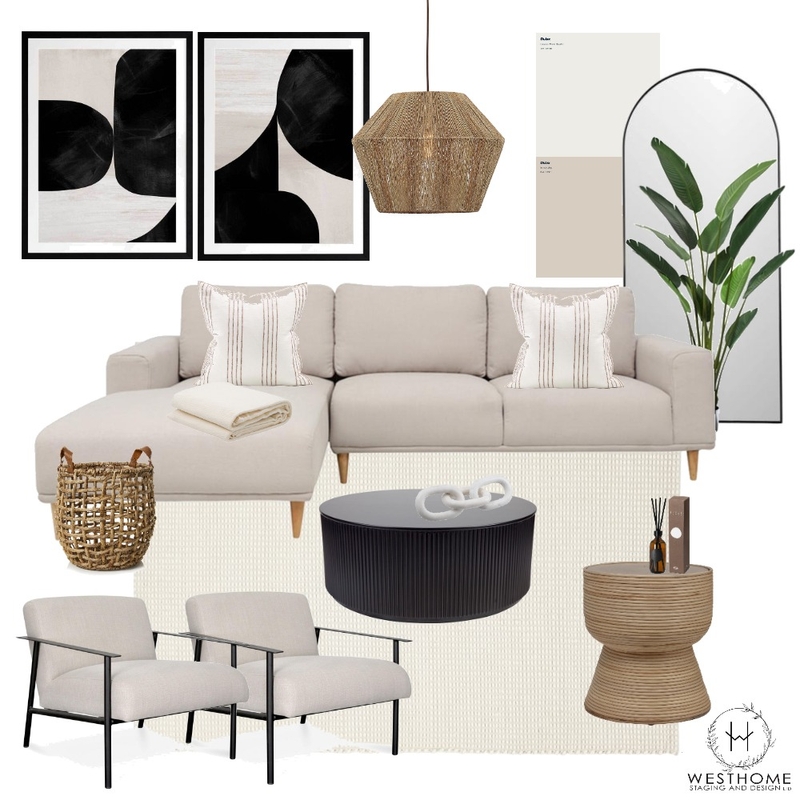 Contemporary Living Room Mood Board by megashley on Style Sourcebook