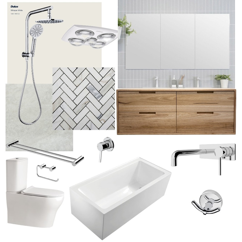 Neutral Bathroom Mood Board by MMD Maintenance on Style Sourcebook