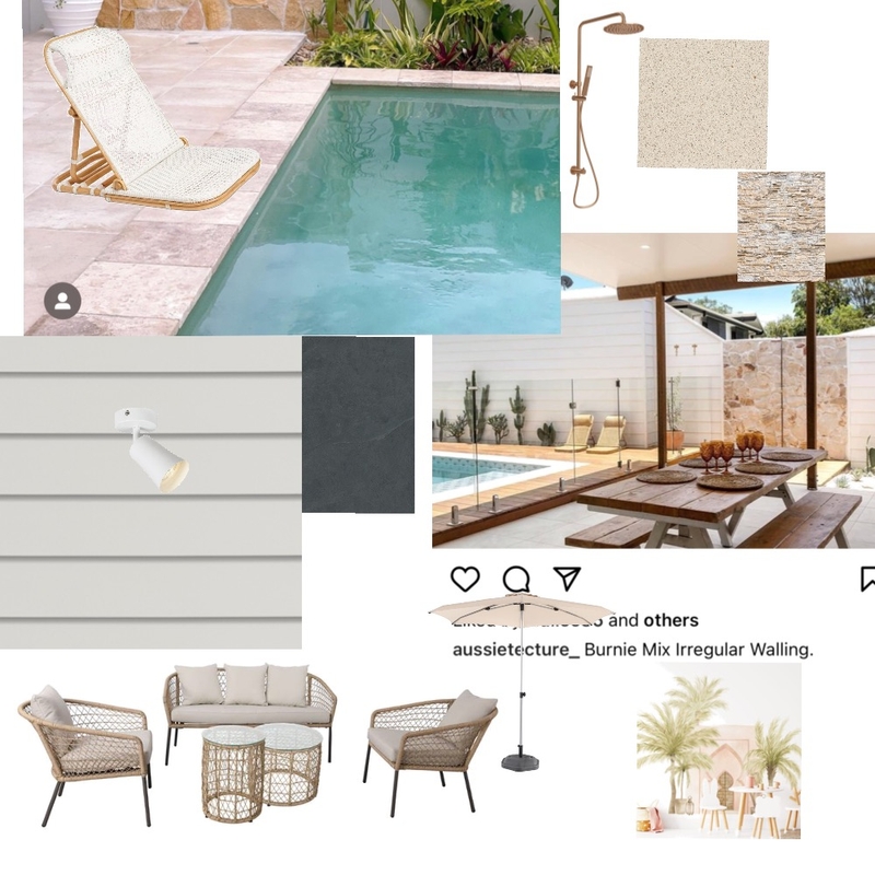 Pool Mood Board by leesinwan on Style Sourcebook