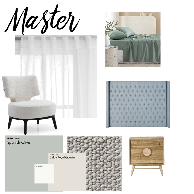 Master bedroom Mood Board by Saljess on Style Sourcebook