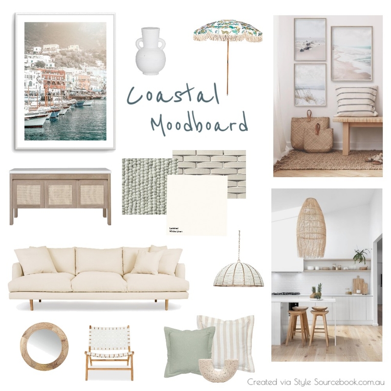 Assignment 3 - Coastal Mood Board by jendabkim on Style Sourcebook