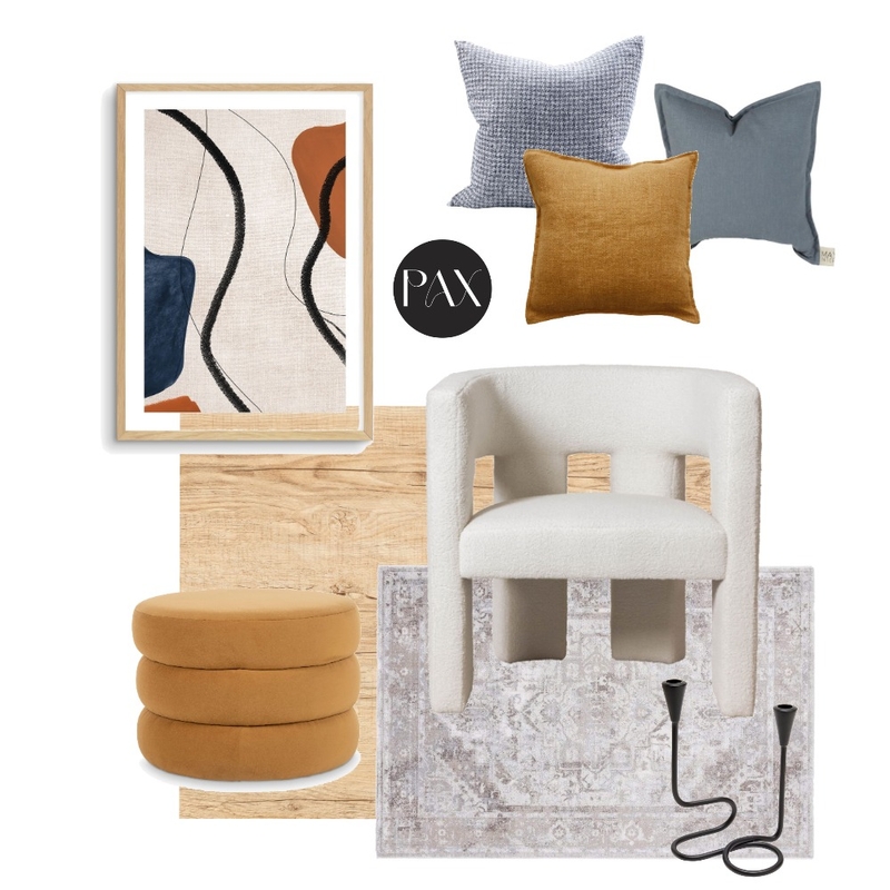 Reading Nook Mood Board by PAX Interior Design on Style Sourcebook