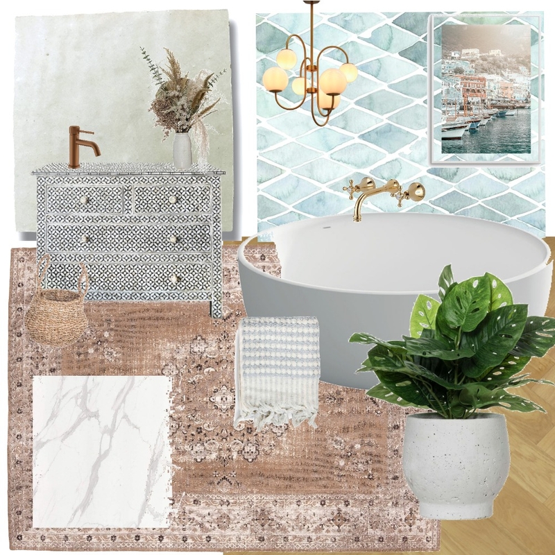 Bathroom Mood Board by A on Style Sourcebook