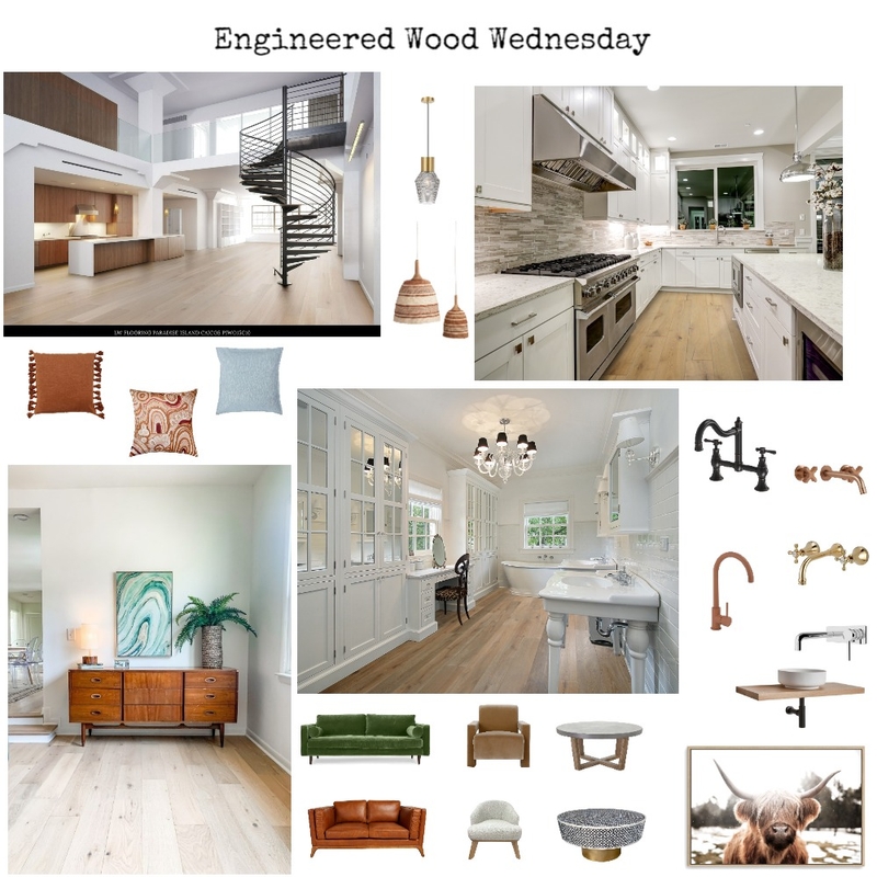 Engineered Wood Wednesday Mood Board by Richard Howard on Style Sourcebook