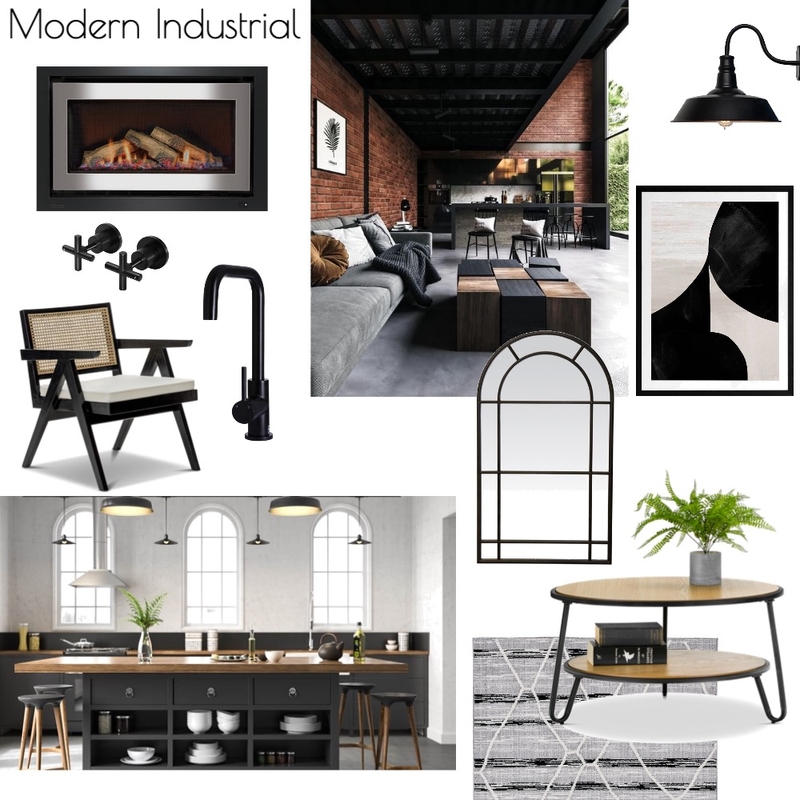 modern industrial Mood Board by Hannah.spalding on Style Sourcebook