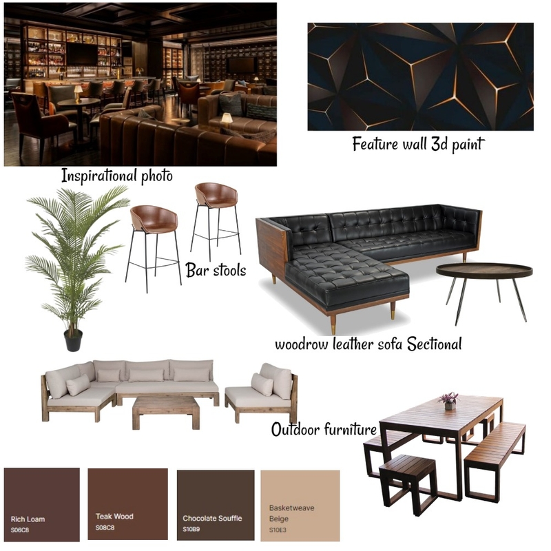 Bar Mood Board by Brenda Maps on Style Sourcebook