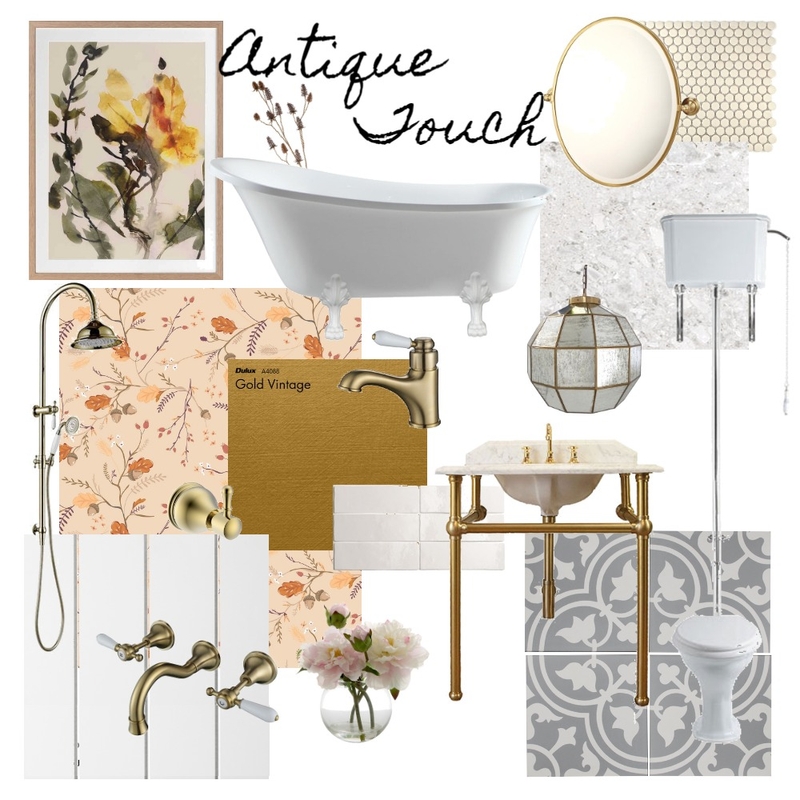 Antique Touch Mood Board by CSugden on Style Sourcebook