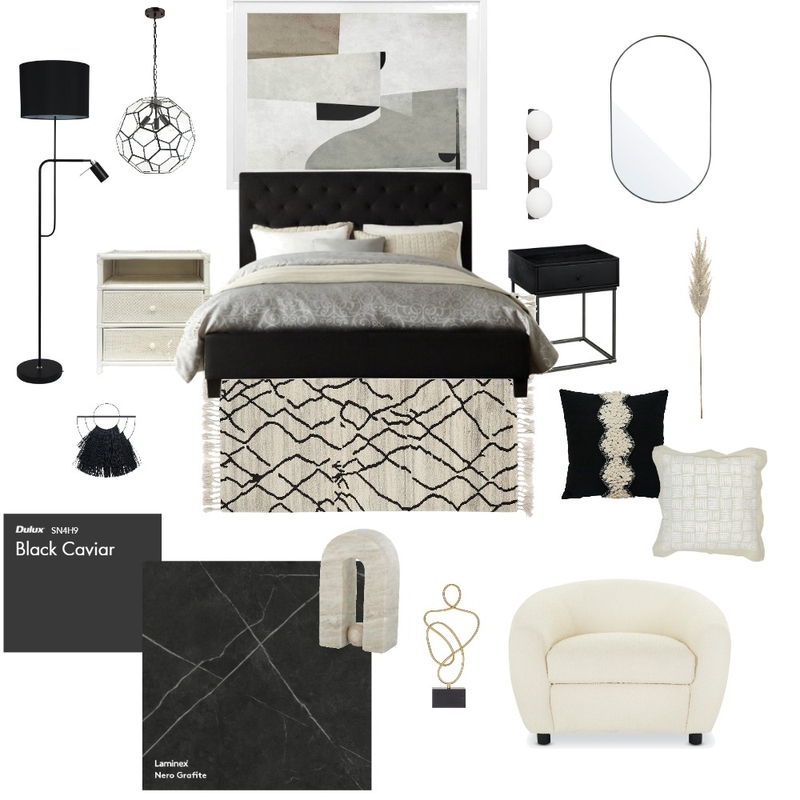 Bedroom Moodboard Mood Board by BlueOrange Interiors on Style Sourcebook