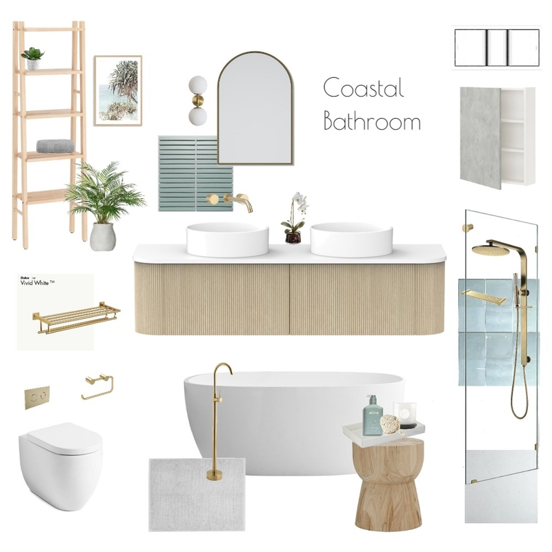 coastal bathroom Mood Board by Sophie Li on Style Sourcebook