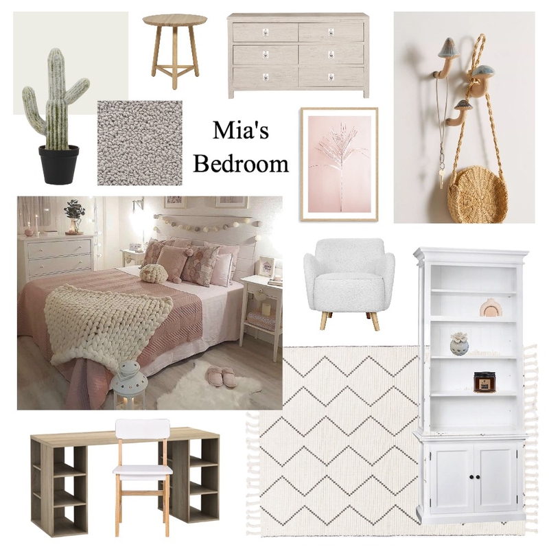 Mia's Bedroom Mood Board by Mia Rose Donovan on Style Sourcebook